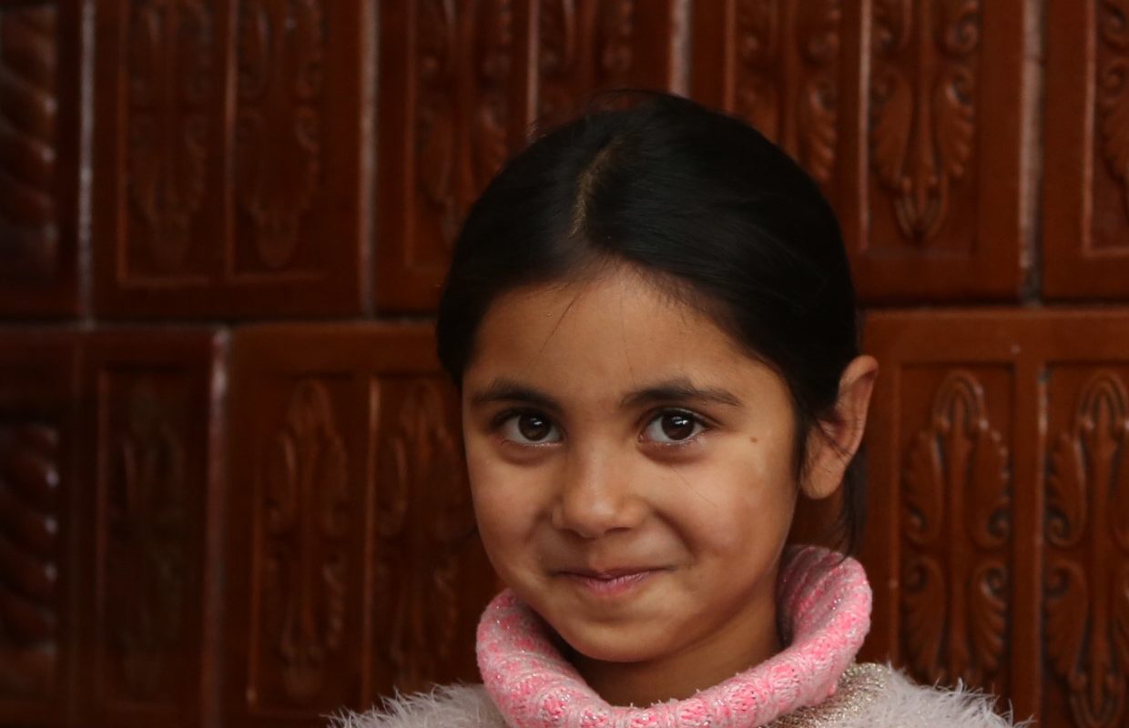 A Romanian girl on the Tackling Poverty Through Education programme